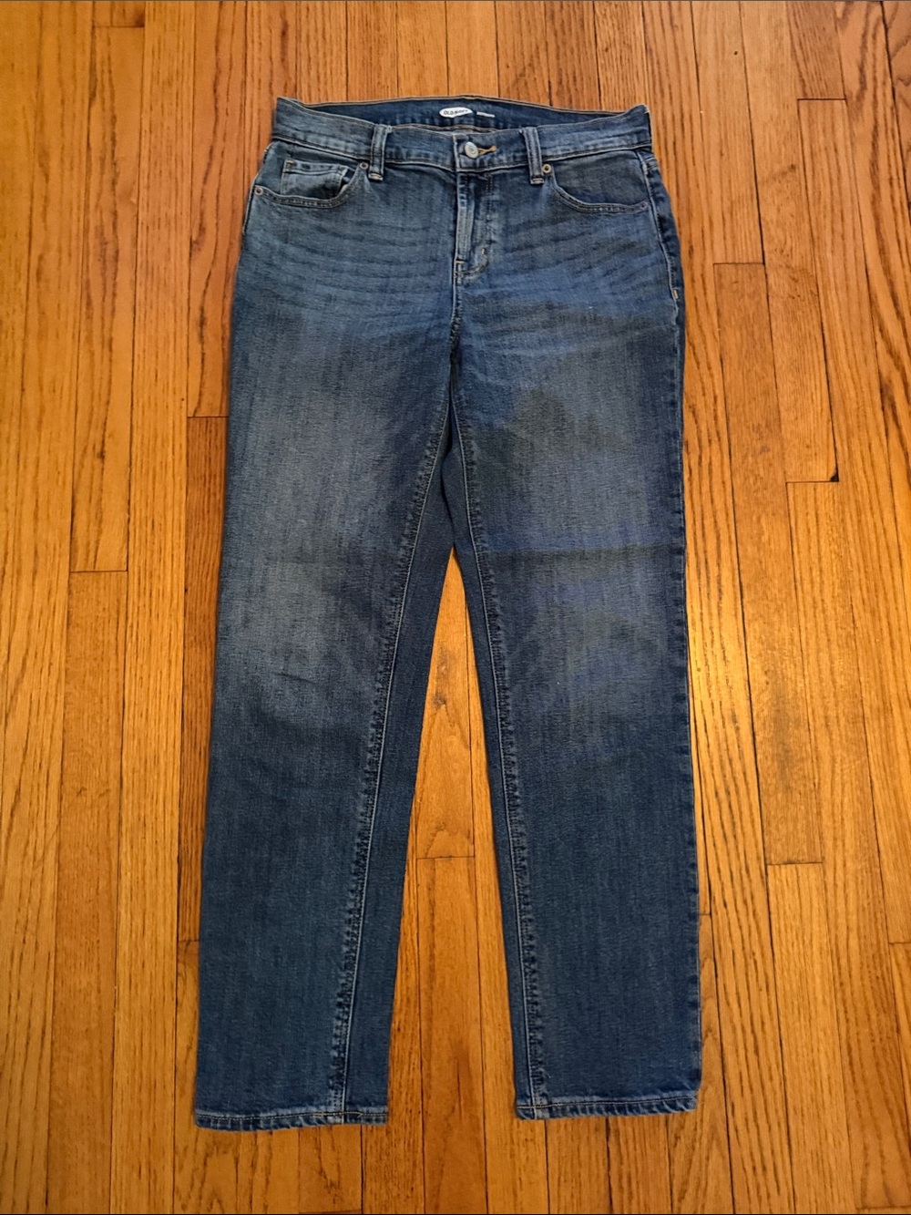 Old Navy Boyfriend Jeans in Blue Wash